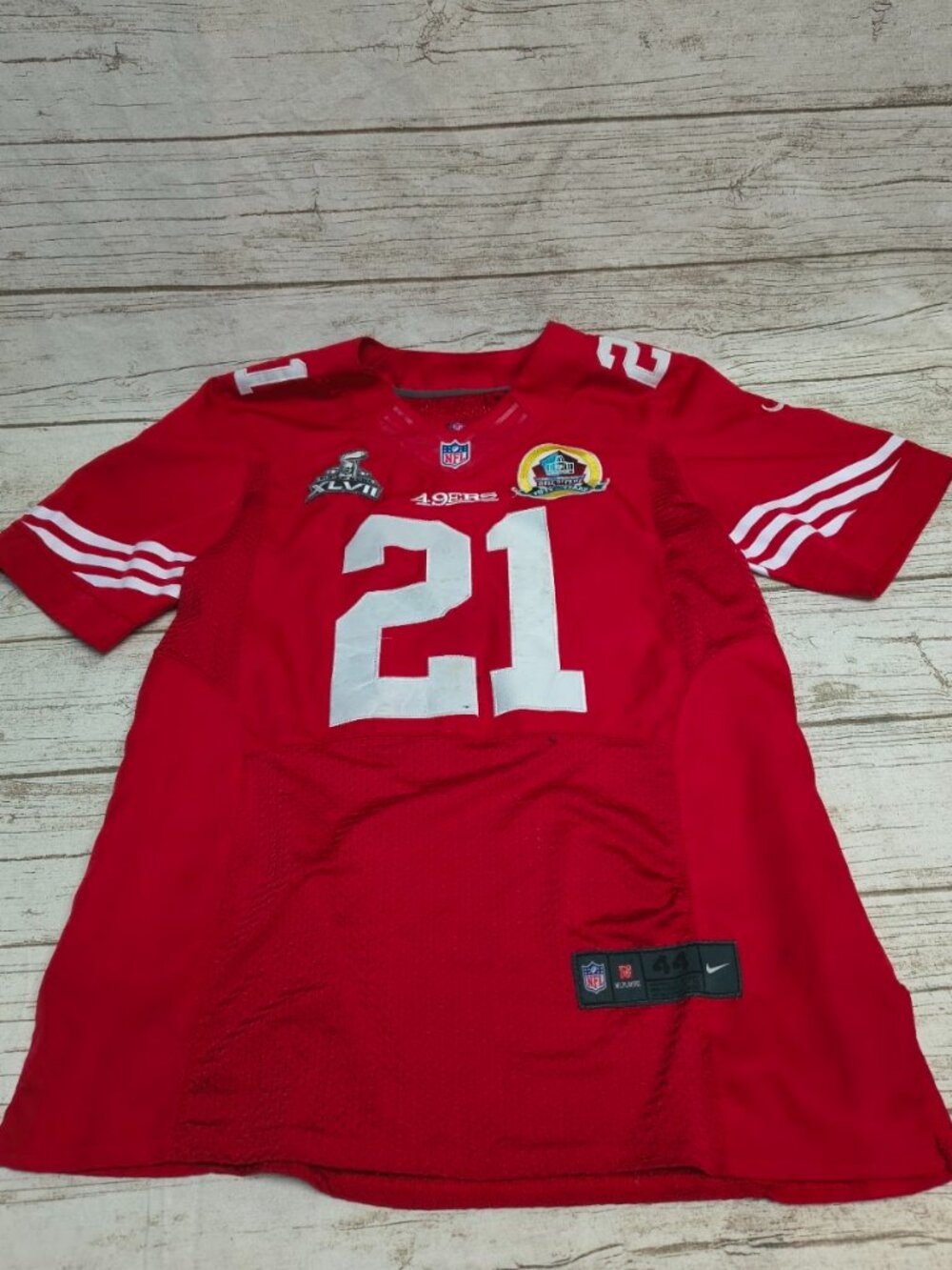 Nike NFL San Francisco 49ers Frank Gore #21 Jersey Size 44